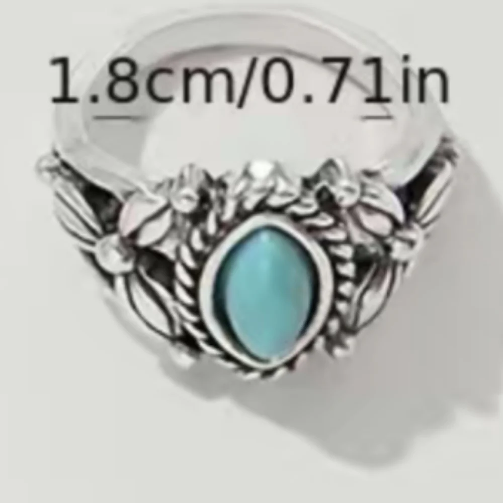 New Vintage Style Hollow Out Finger Ring Exaggerated Boho Style, T1B7H